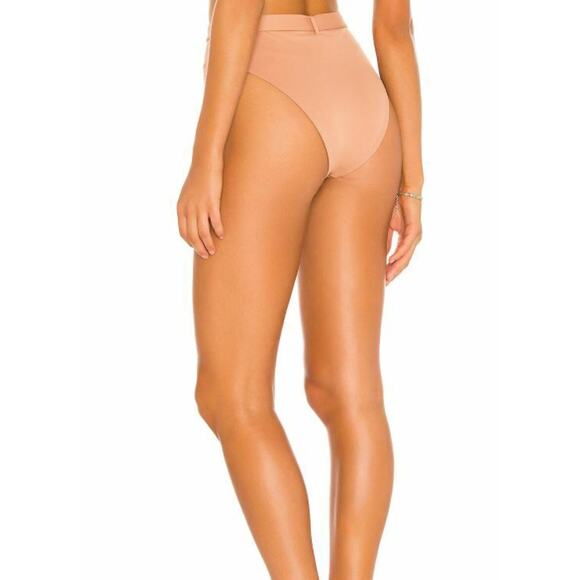 WEWOREWHAT NEW‎ $118 Emily Bikini Bottom in Camel Medium - Picture 3 of 3